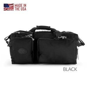 Red Oxx Mfg black Flying Boxcar duffel